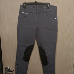 Slate Blue Low-rise Breeches